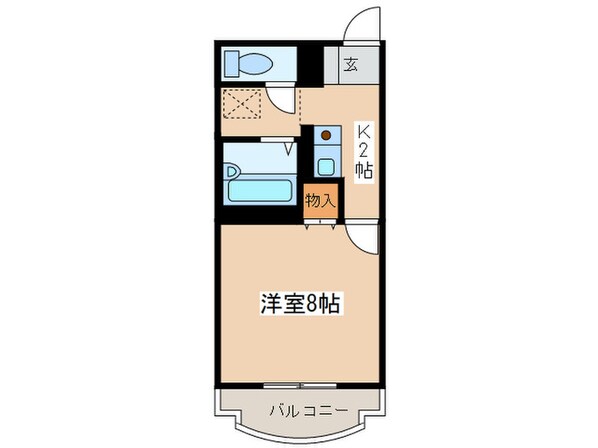 ル・シェルキタカドⅡの物件間取画像